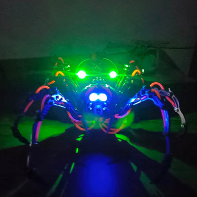 Tarántula Cyberpunk Metal 3D Grande