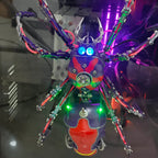Tarántula Cyberpunk Metal 3D Grande