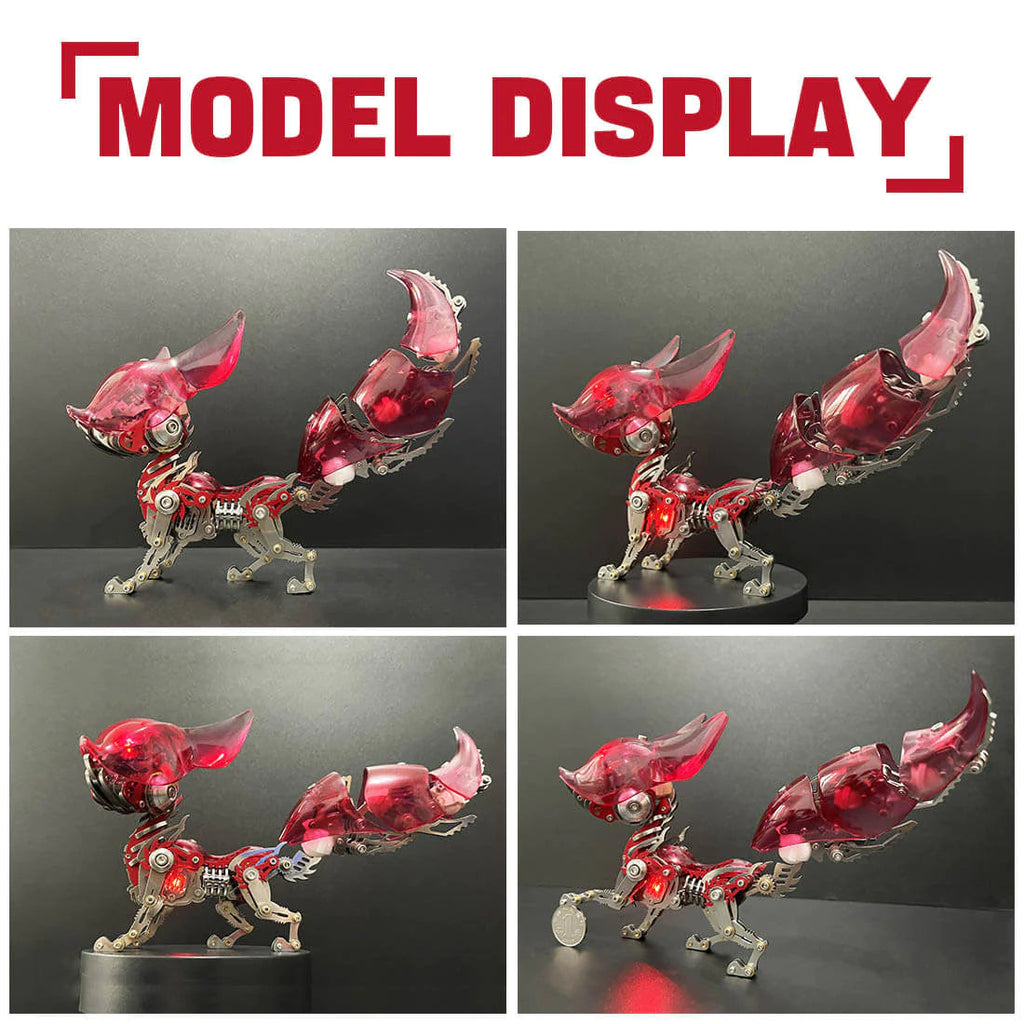 Zorro Mecánico Ajustable Metal 3D