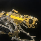 Leopardo Dinámico Mecánico Metal 3D
