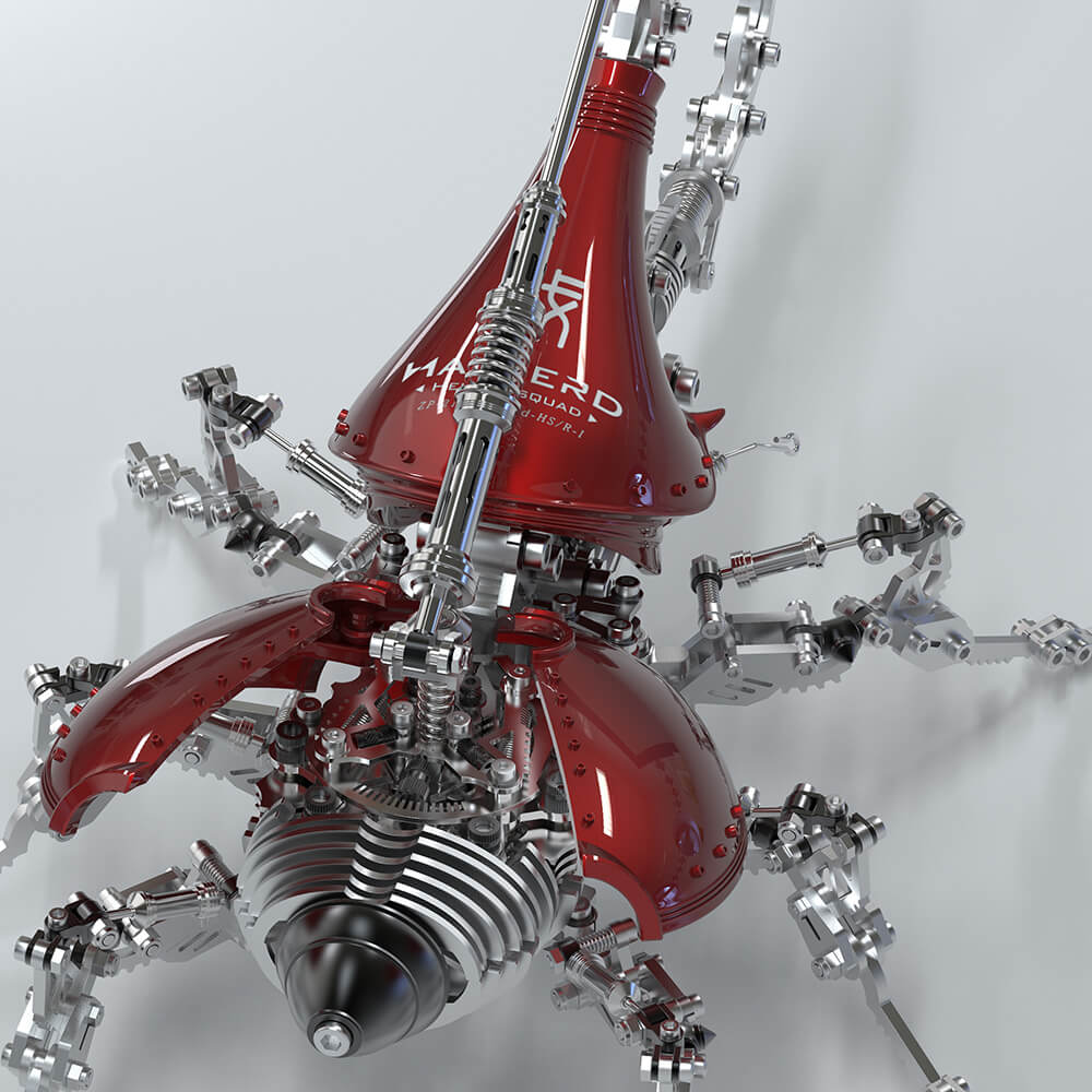 Escarabajo Dynastes Grande Metal 3D