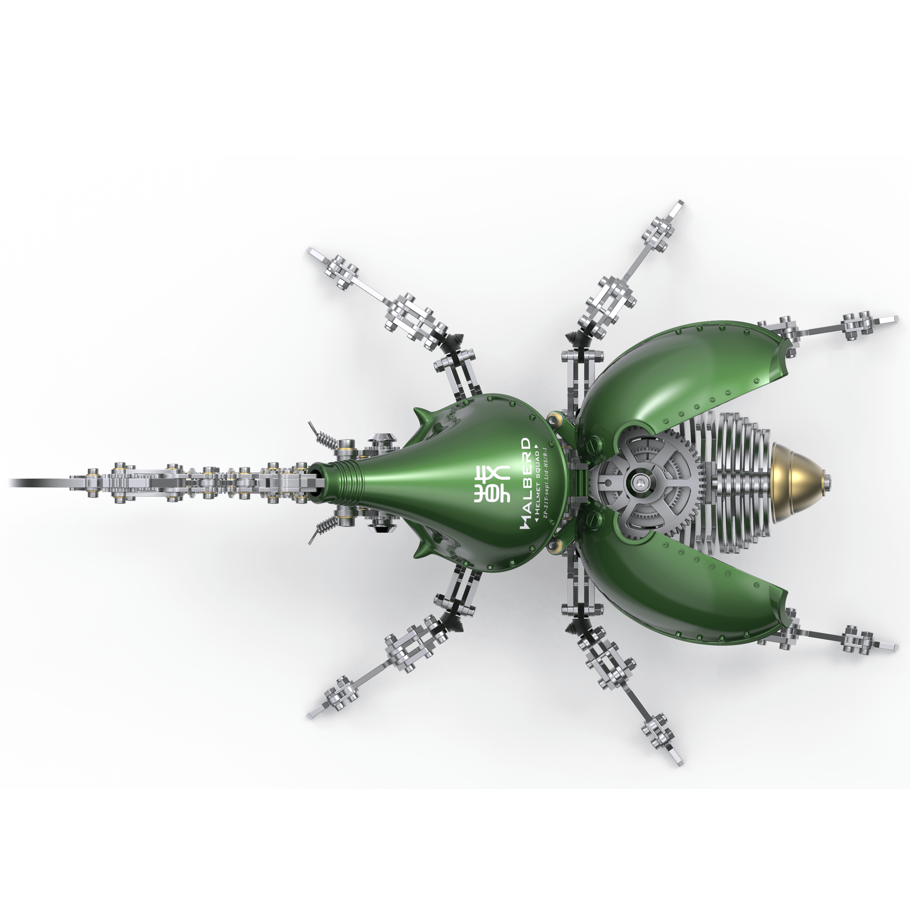 Escarabajo Dynastes Grande Metal 3D