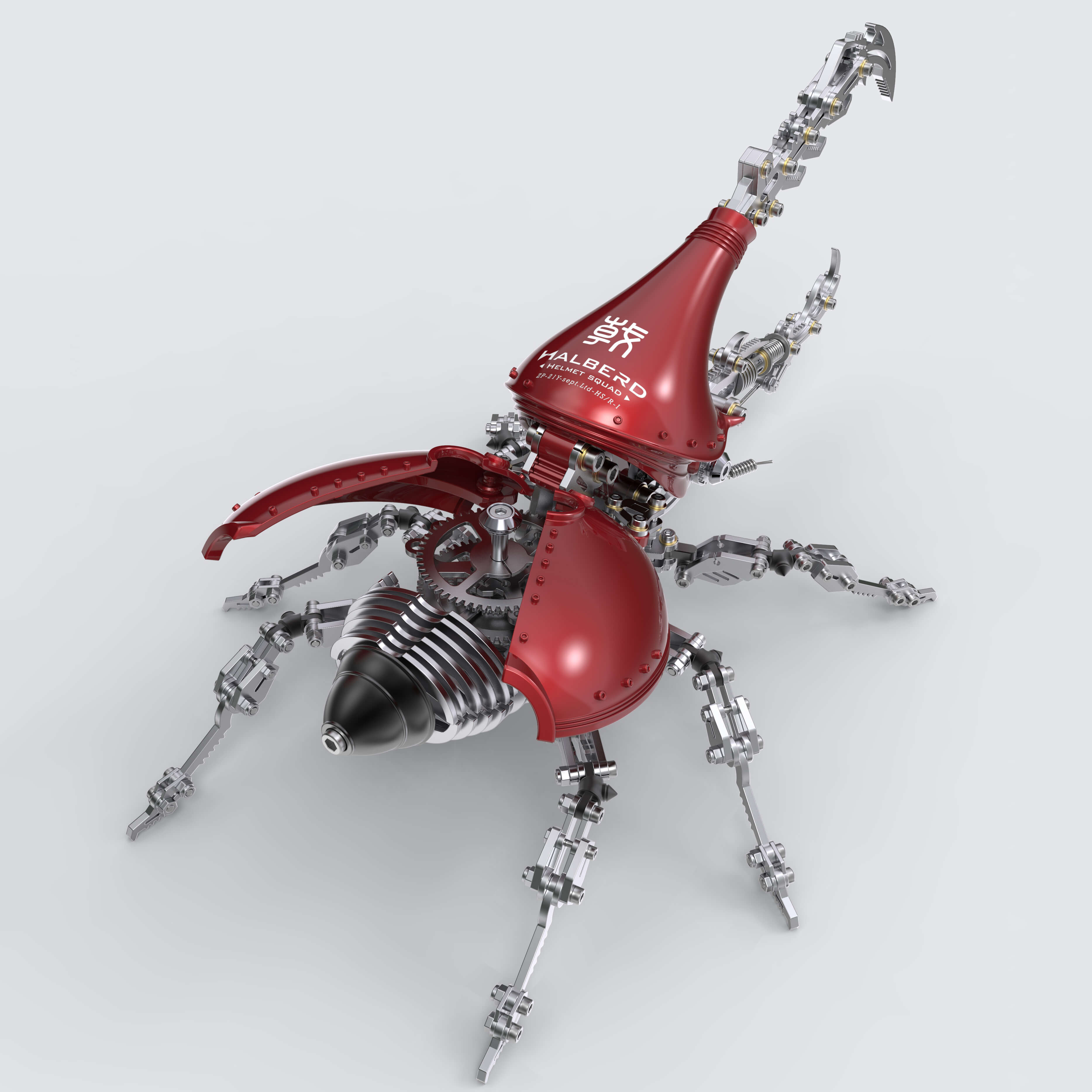 Escarabajo Dynastes Grande Metal 3D