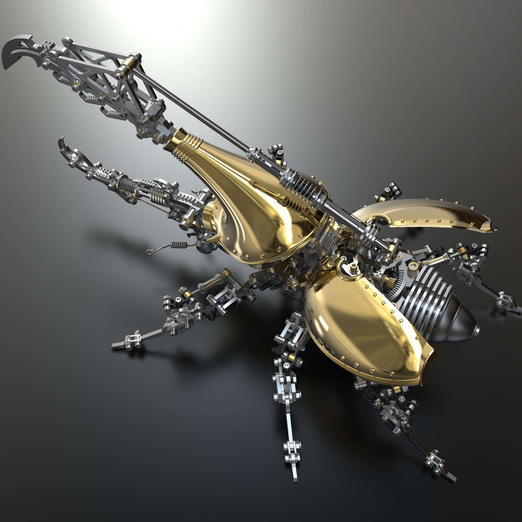 Escarabajo Dynastes Grande Metal 3D
