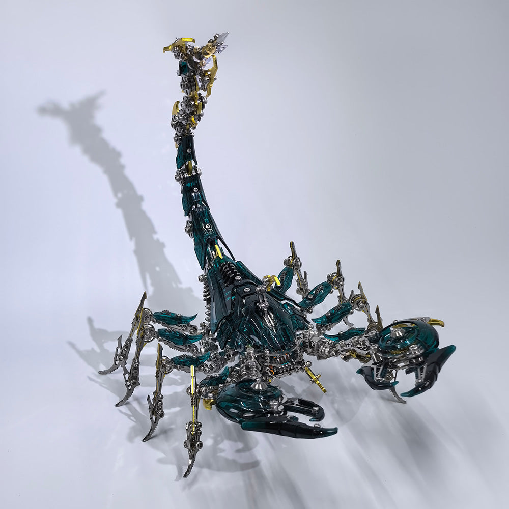Rey Escorpión de Guerra Grande Mecánico Metal 3D