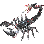 Rey Escorpión de Guerra Grande Mecánico Metal 3D