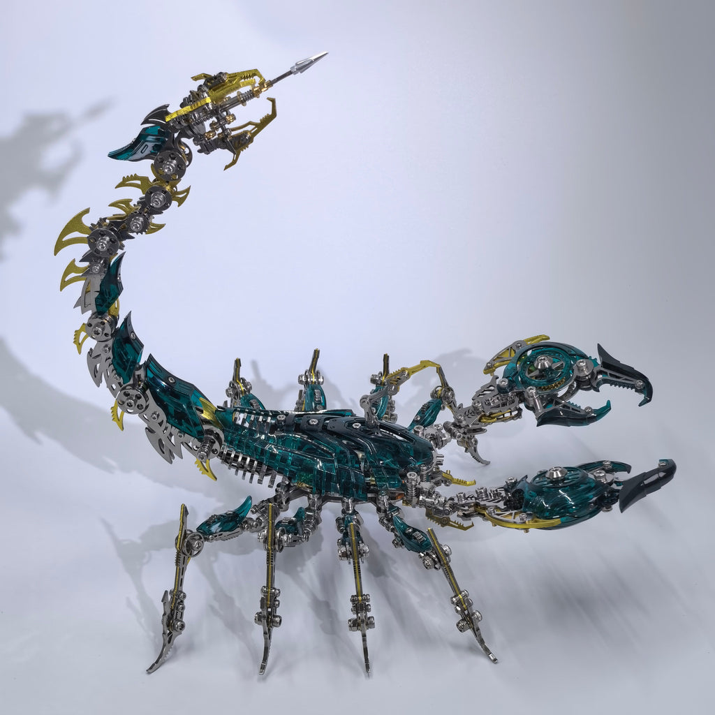 Rey Escorpión de Guerra Grande Mecánico Metal 3D