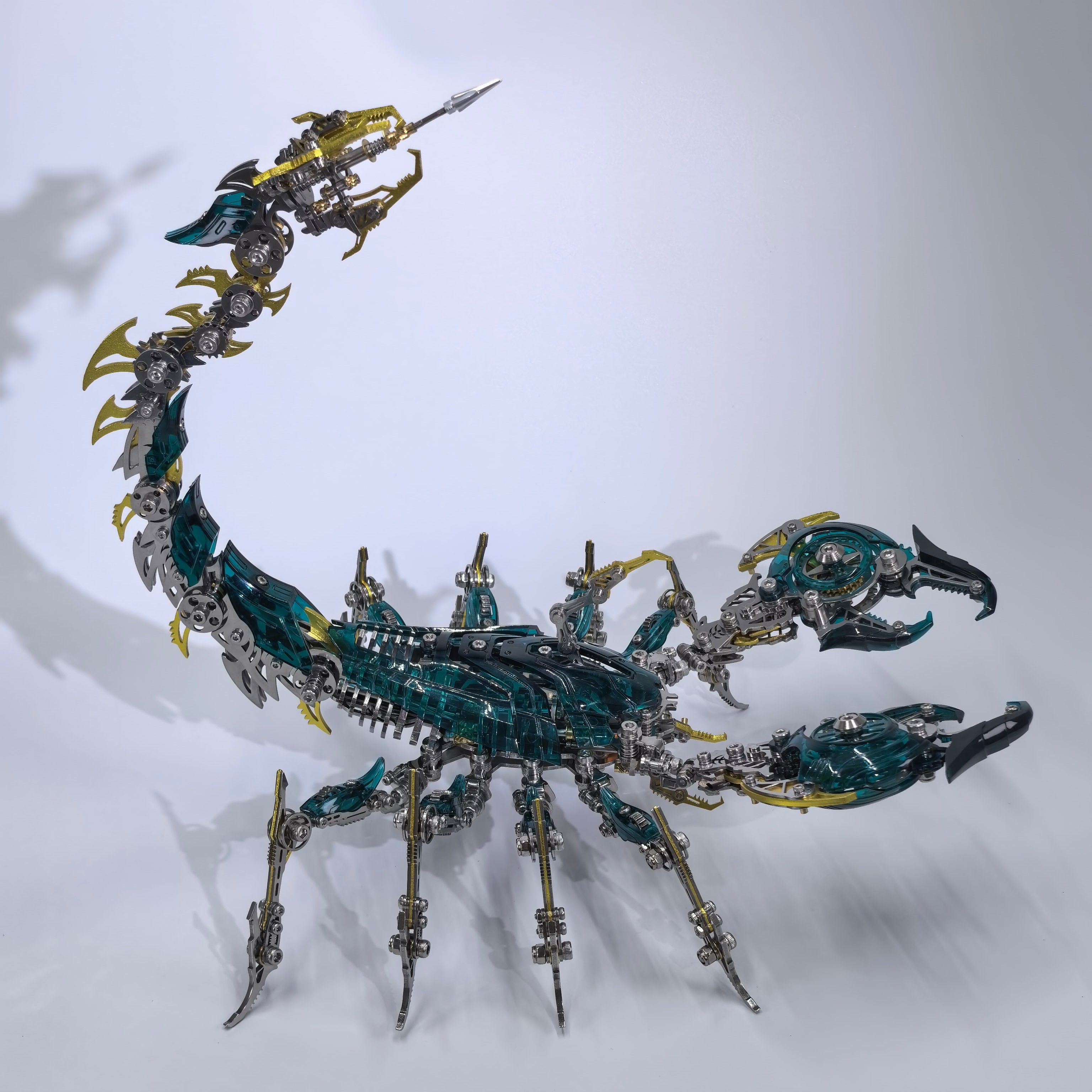 Rey Escorpión de Guerra Grande Mecánico Metal 3D