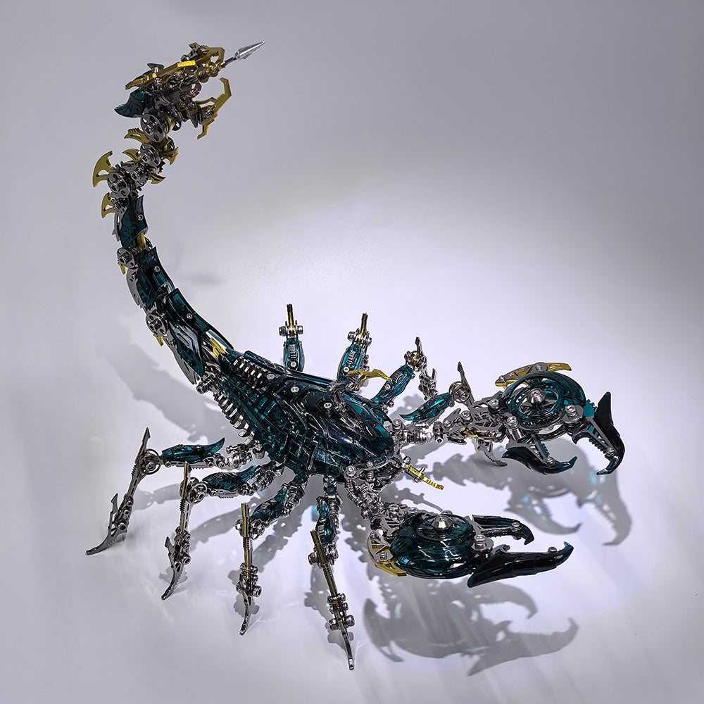 Rey Escorpión de Guerra Grande Mecánico Metal 3D