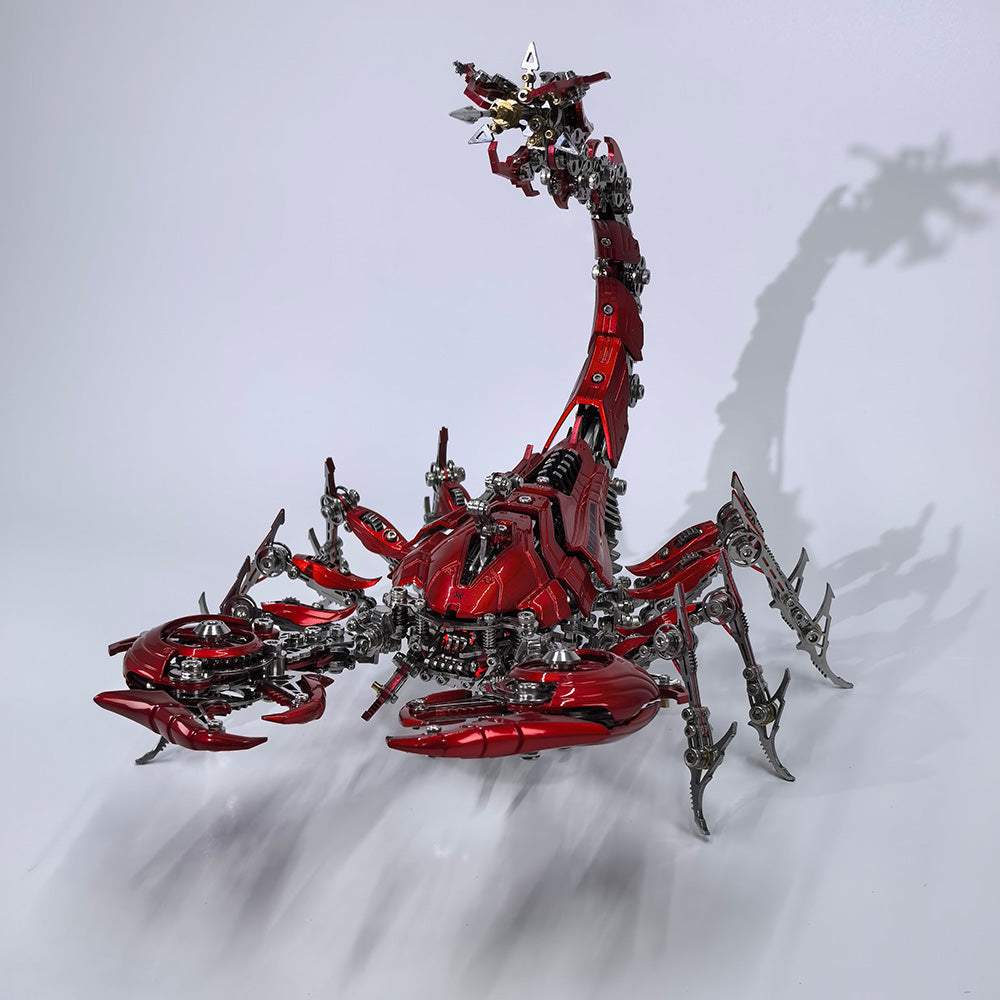 Rey Escorpión de Guerra Grande Mecánico Metal 3D