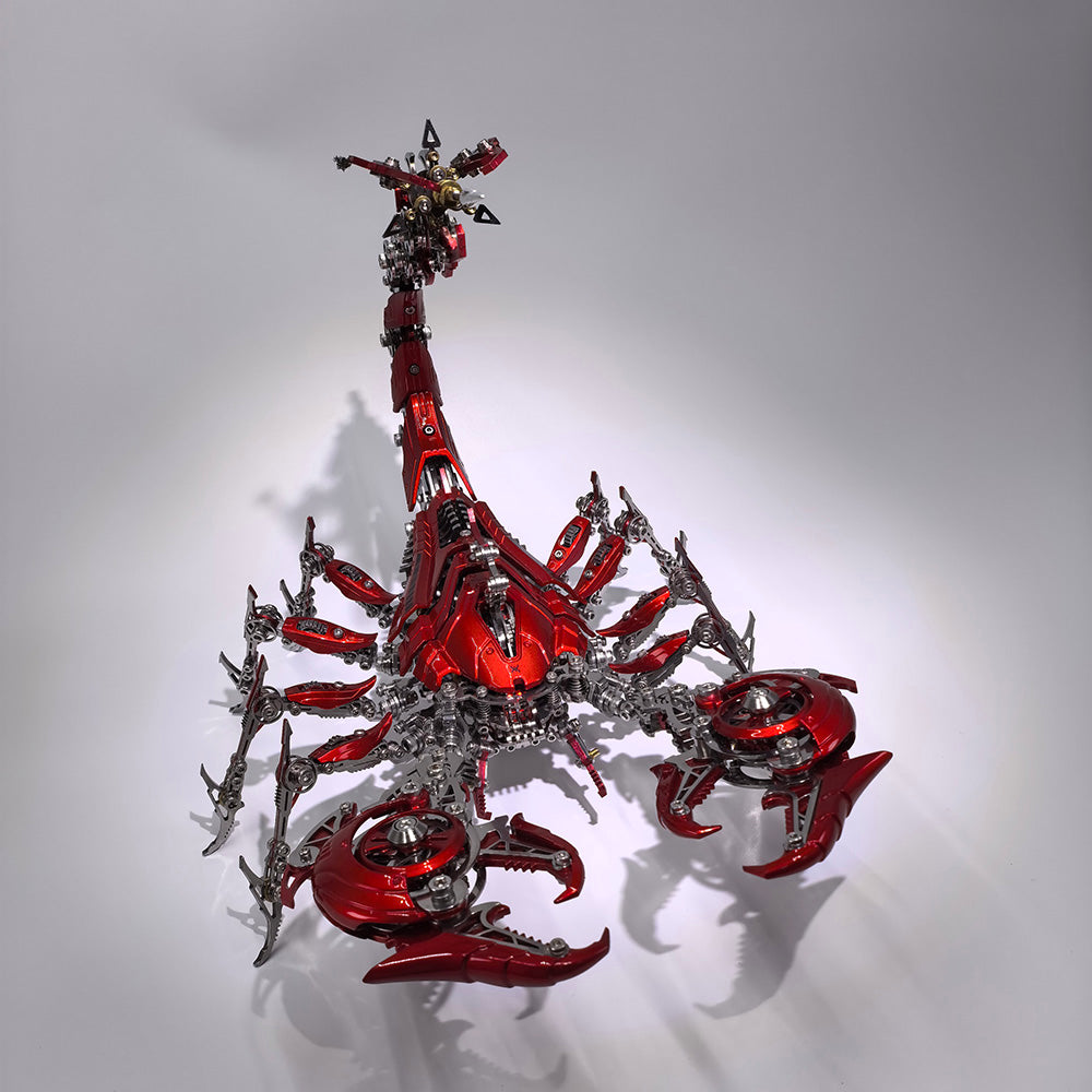 Rey Escorpión de Guerra Grande Mecánico Metal 3D