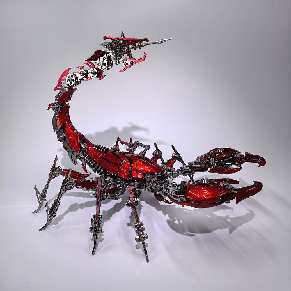 Rey Escorpión de Guerra Grande Mecánico Metal 3D