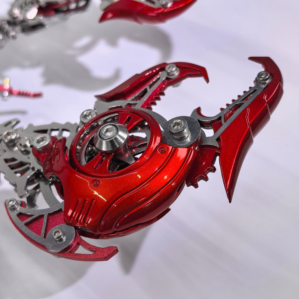 Rey Escorpión de Guerra Grande Mecánico Metal 3D