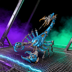 Rey Escorpión de Guerra Grande Mecánico Metal 3D