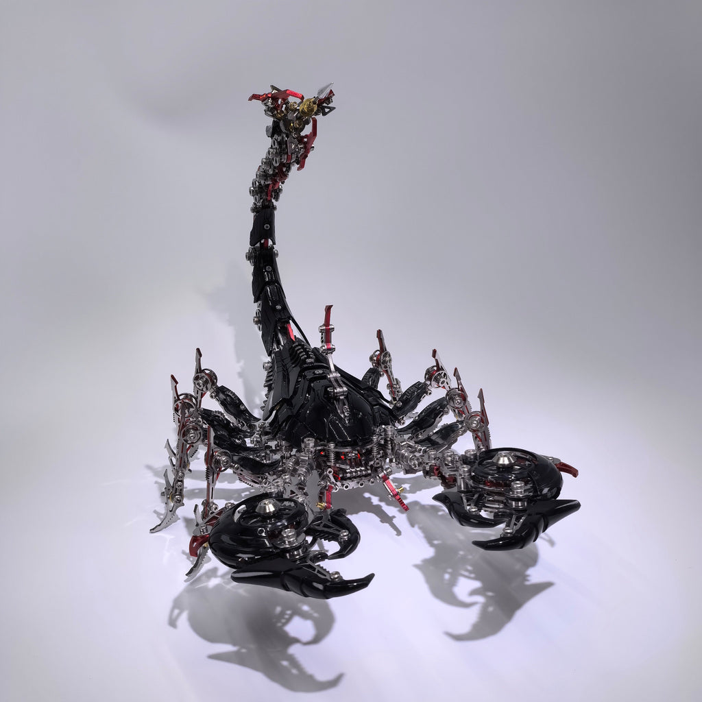 Rey Escorpión de Guerra Grande Mecánico Metal 3D