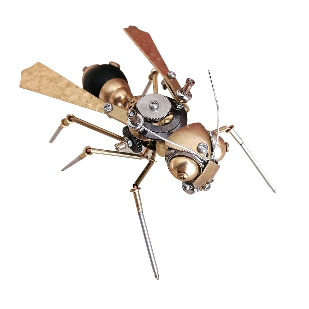 Avispa Grande Mecánica Metal 3D
