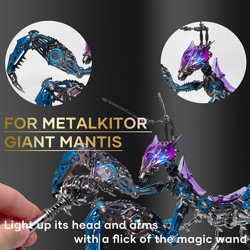 Varita Mágica Metal 3D para Mantis y Zorro