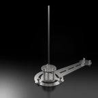 Pez Ángel Mecánico Metal 3D Serie Marina