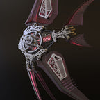 Pez Ángel Mecánico Metal 3D Serie Marina
