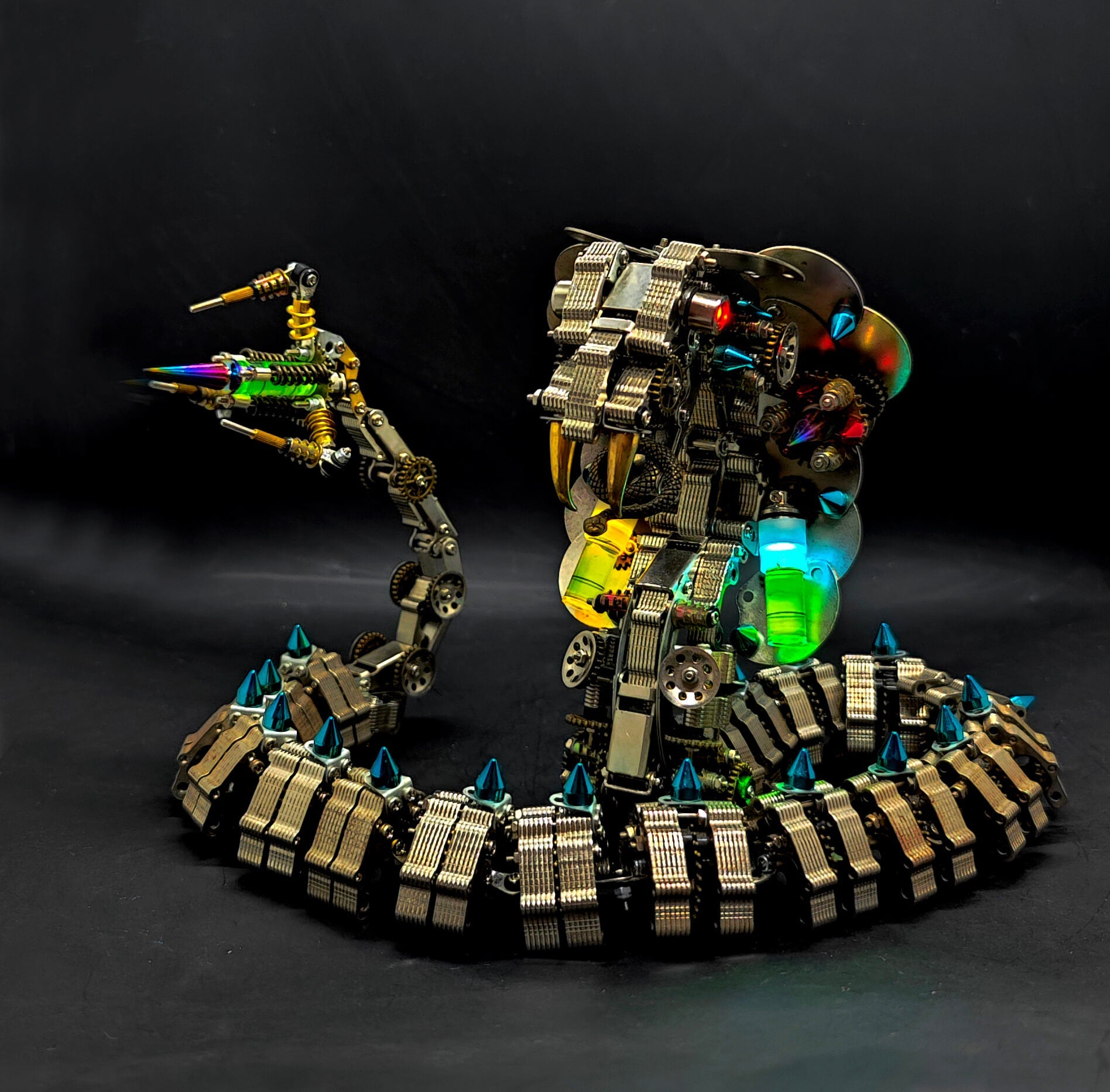 Cobra Real Mecánica Metal 3D 1200 piezas