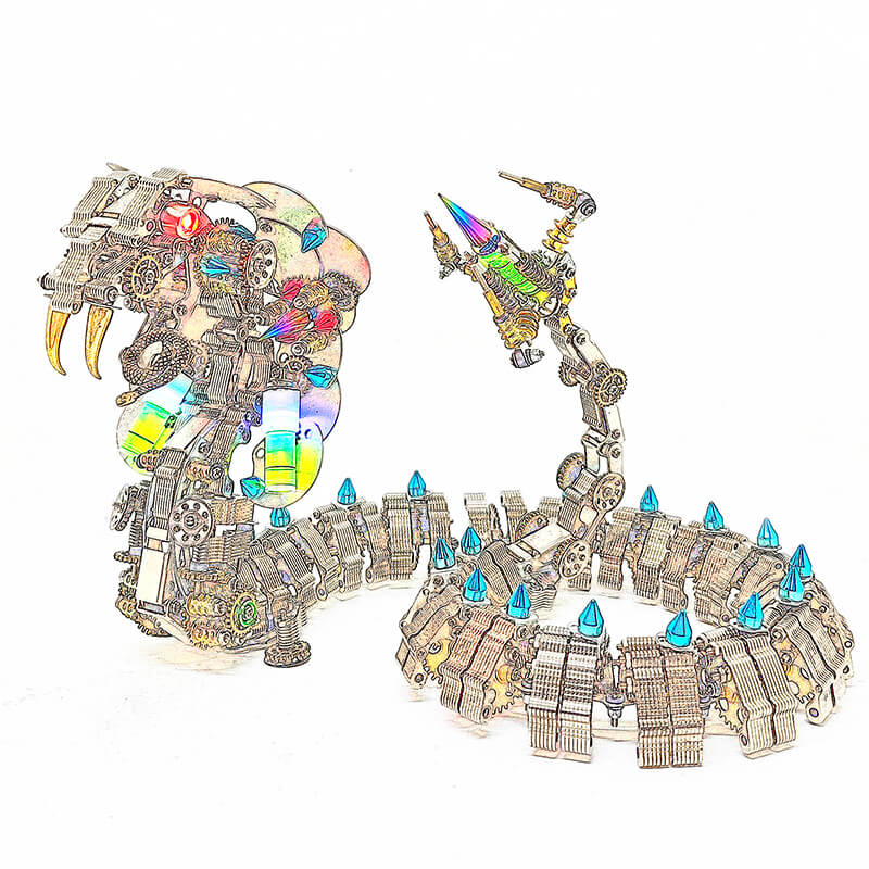 Cobra Real Mecánica Metal 3D 1200 piezas