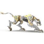 Pantera Mecánica Articulada Metal 3D