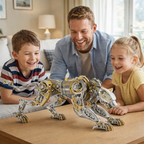 Pantera Mecánica Articulada Metal 3D
