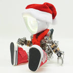 Papá Noel Mecánico Metal 3D Navidad