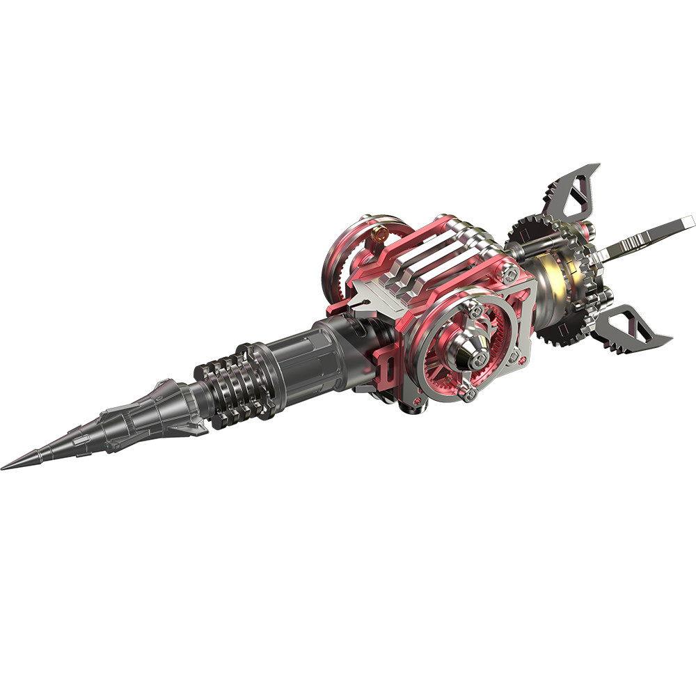 Sistema de Armas Araña Mecánica Metal 3D