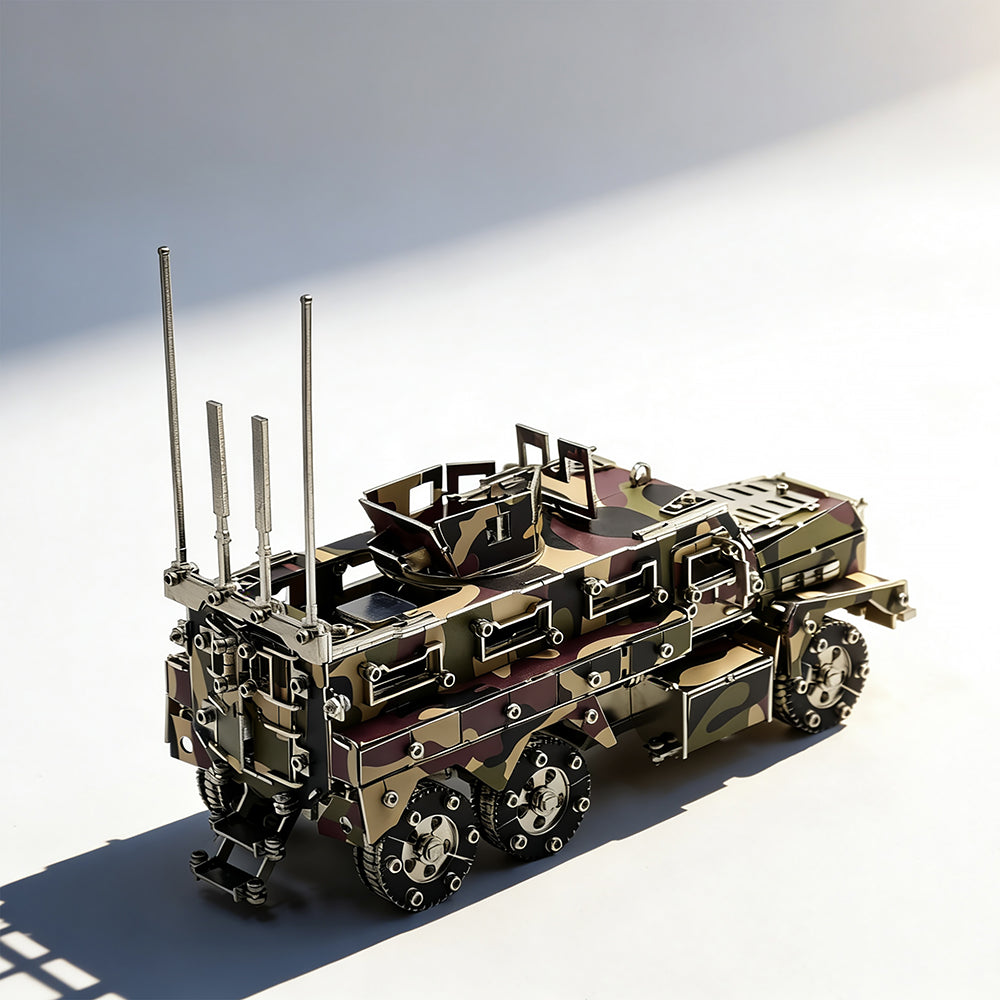 Vehículo Blindado Militar Metal 3D