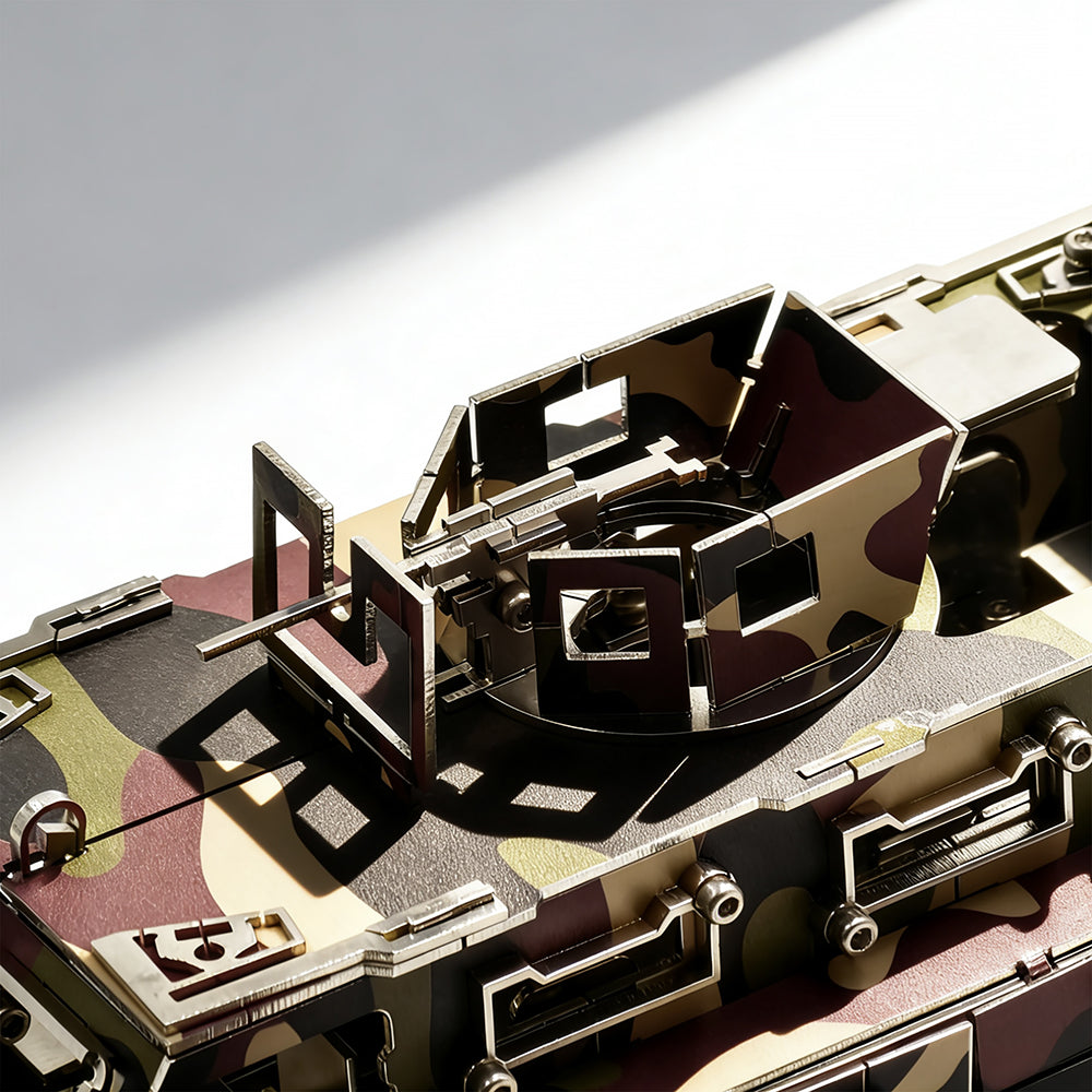 Vehículo Blindado Militar Metal 3D