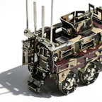 Vehículo Blindado Militar Metal 3D