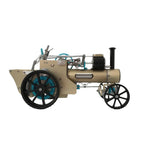 Coche a Vapor Un Cilindro Metal 3D