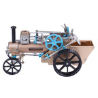 Coche a Vapor Un Cilindro Metal 3D
