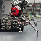 Araña de Batalla Negra Mecánica Metal 3D