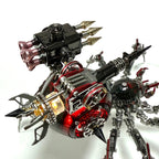 Araña de Batalla Negra Mecánica Metal 3D