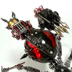 Araña de Batalla Negra Mecánica Metal 3D