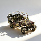 Jeep Militar Camuflaje Metal 3D