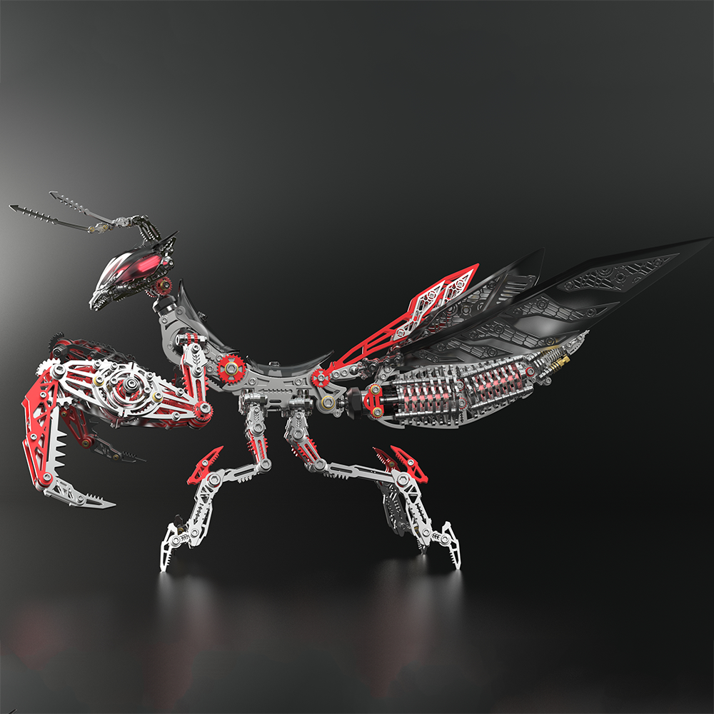 Mantis Orquídea Metal 3D Coleccionable