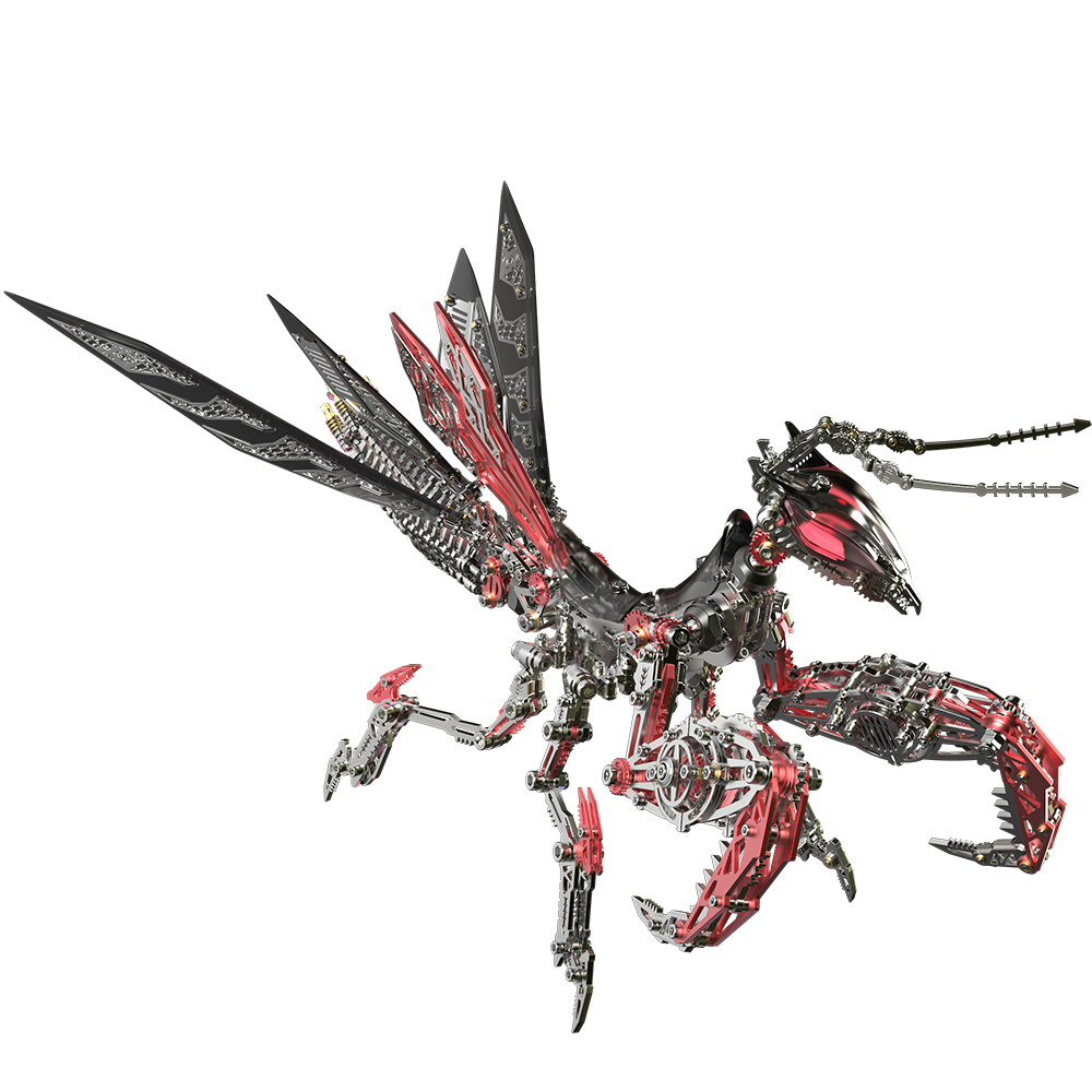 Mantis Orquídea Metal 3D Coleccionable