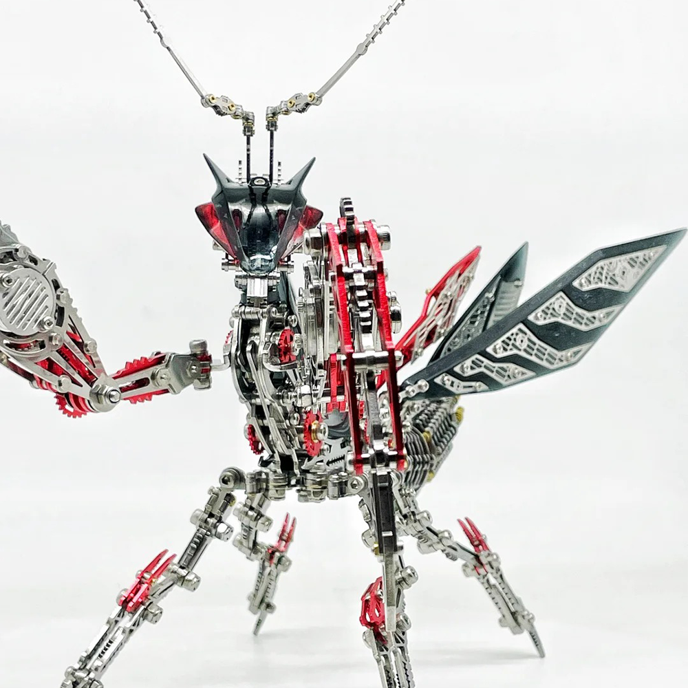 Mantis Orquídea Metal 3D Coleccionable