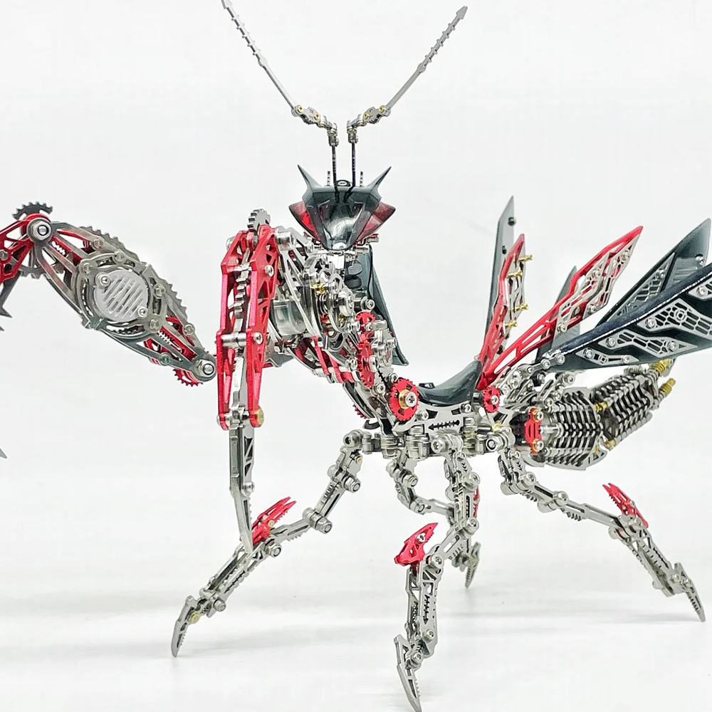 Mantis Orquídea Metal 3D Coleccionable