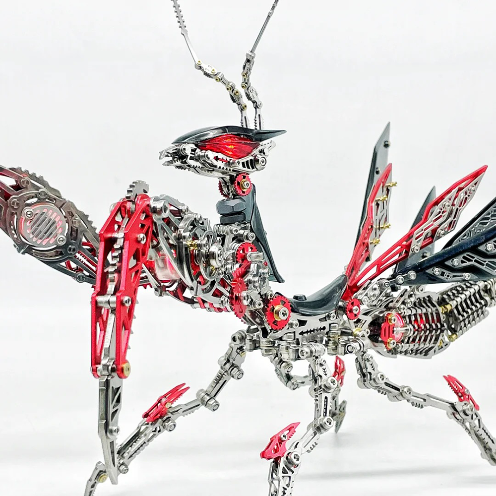 Mantis Orquídea Metal 3D Coleccionable