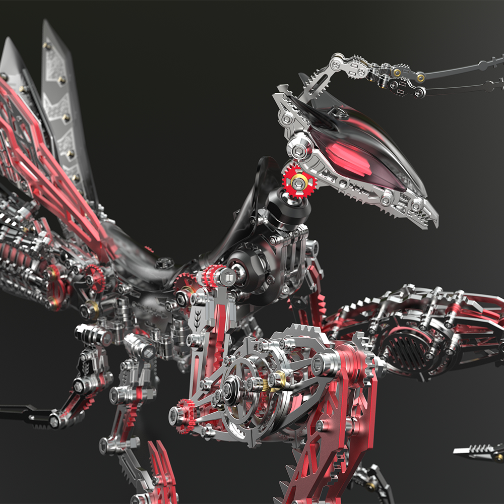Mantis Orquídea Metal 3D Coleccionable