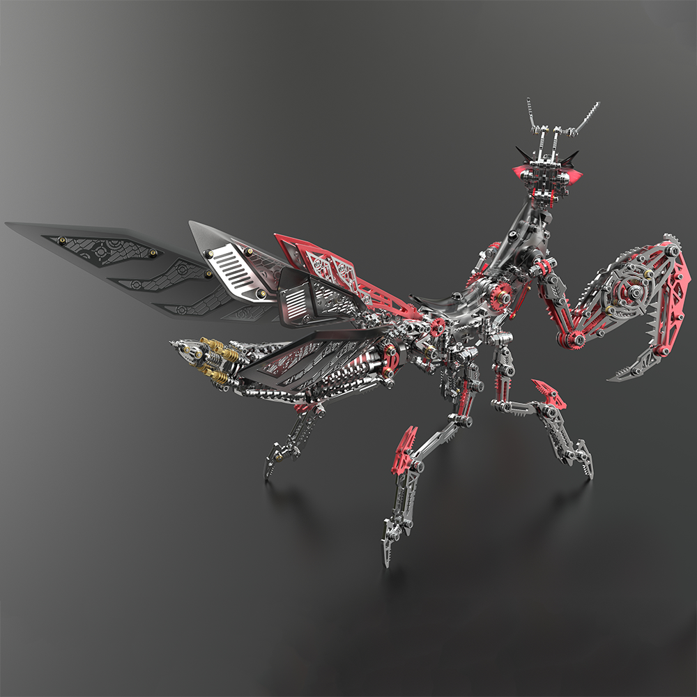 Mantis Orquídea Metal 3D Coleccionable