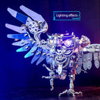 Búho Steampunk Metal 3D