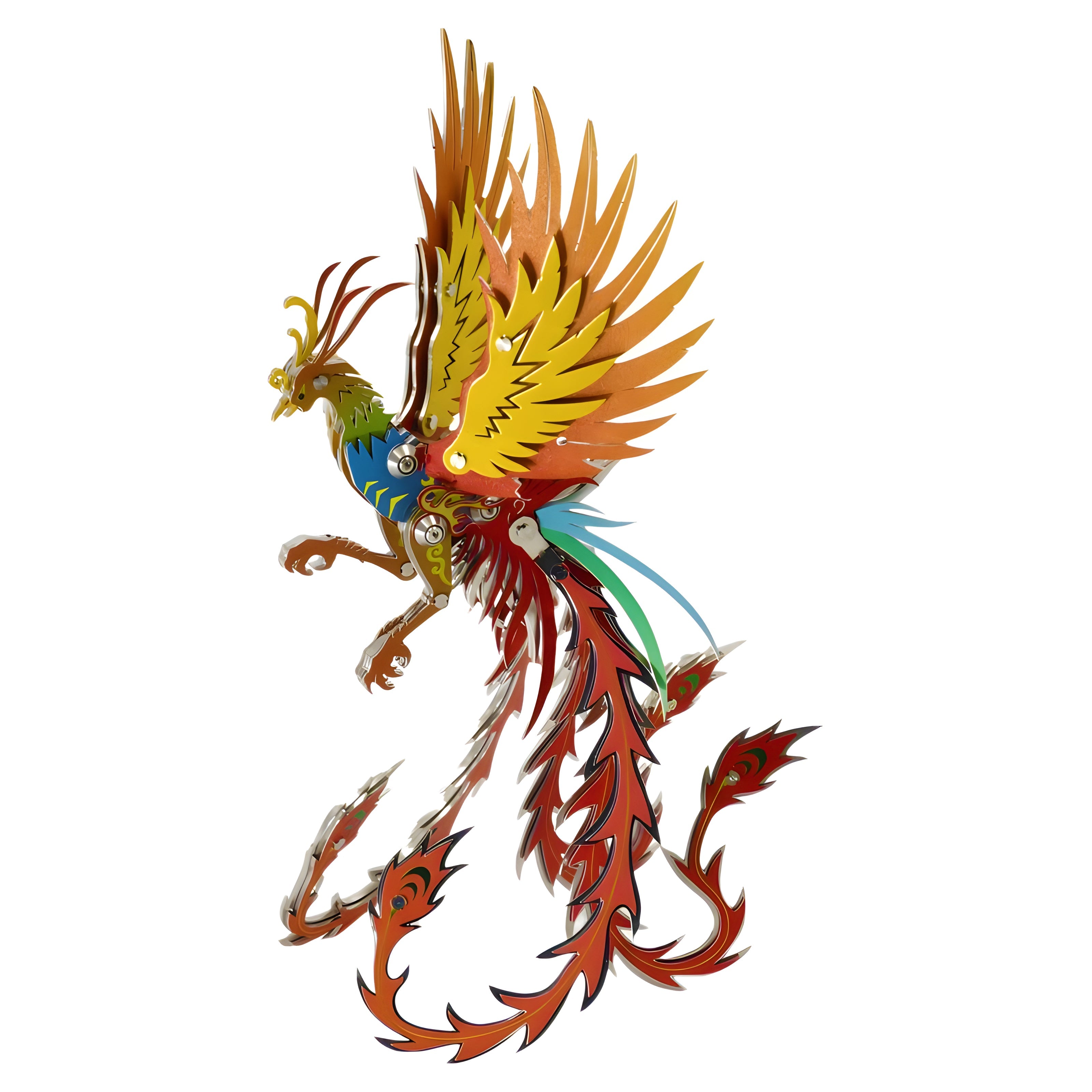 Fénix Mecánico Metal 3D