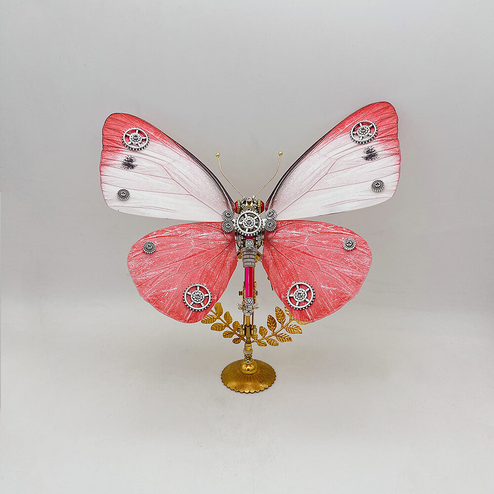 Mariposa Pieris Rapae Steampunk Metal 3D