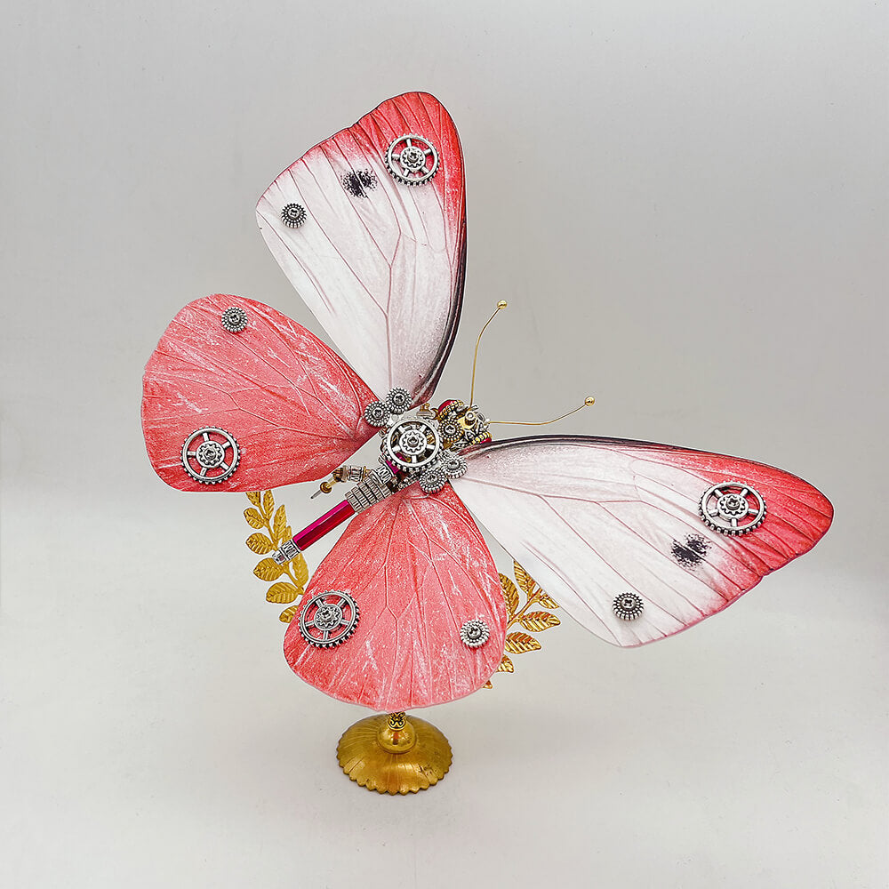 Mariposa Pieris Rapae Steampunk Metal 3D