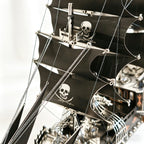 Barco Pirata Mecánico Metal 3D